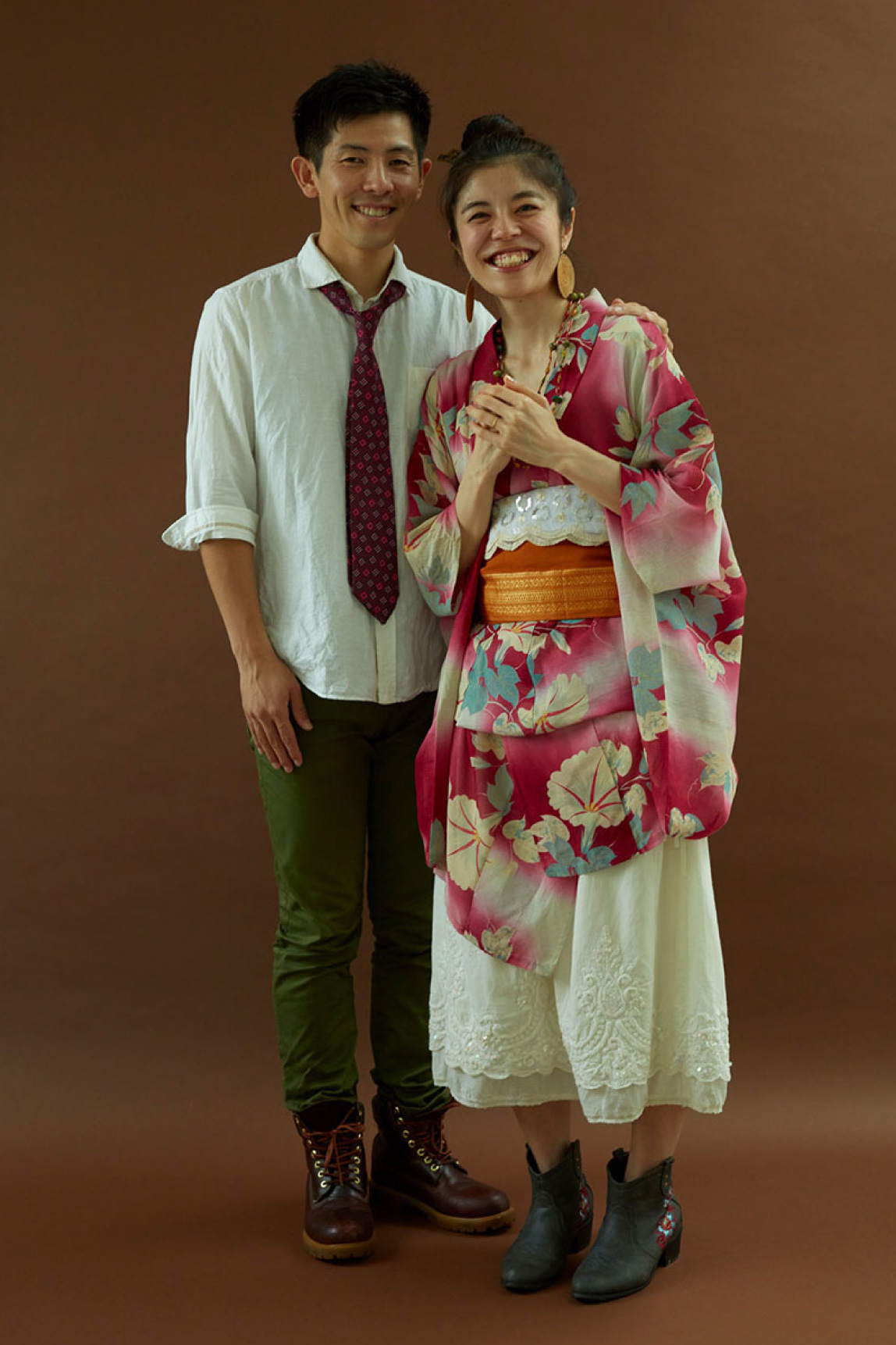 ご夫婦の記念撮影