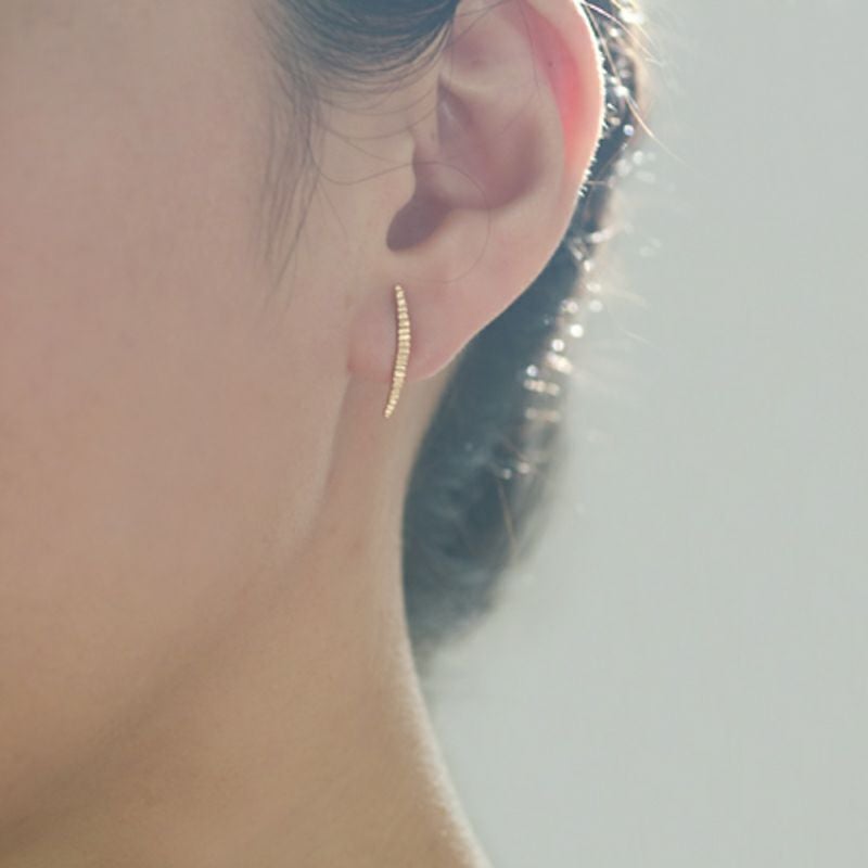 luna ピアス -K18/Pt- | CASUCA