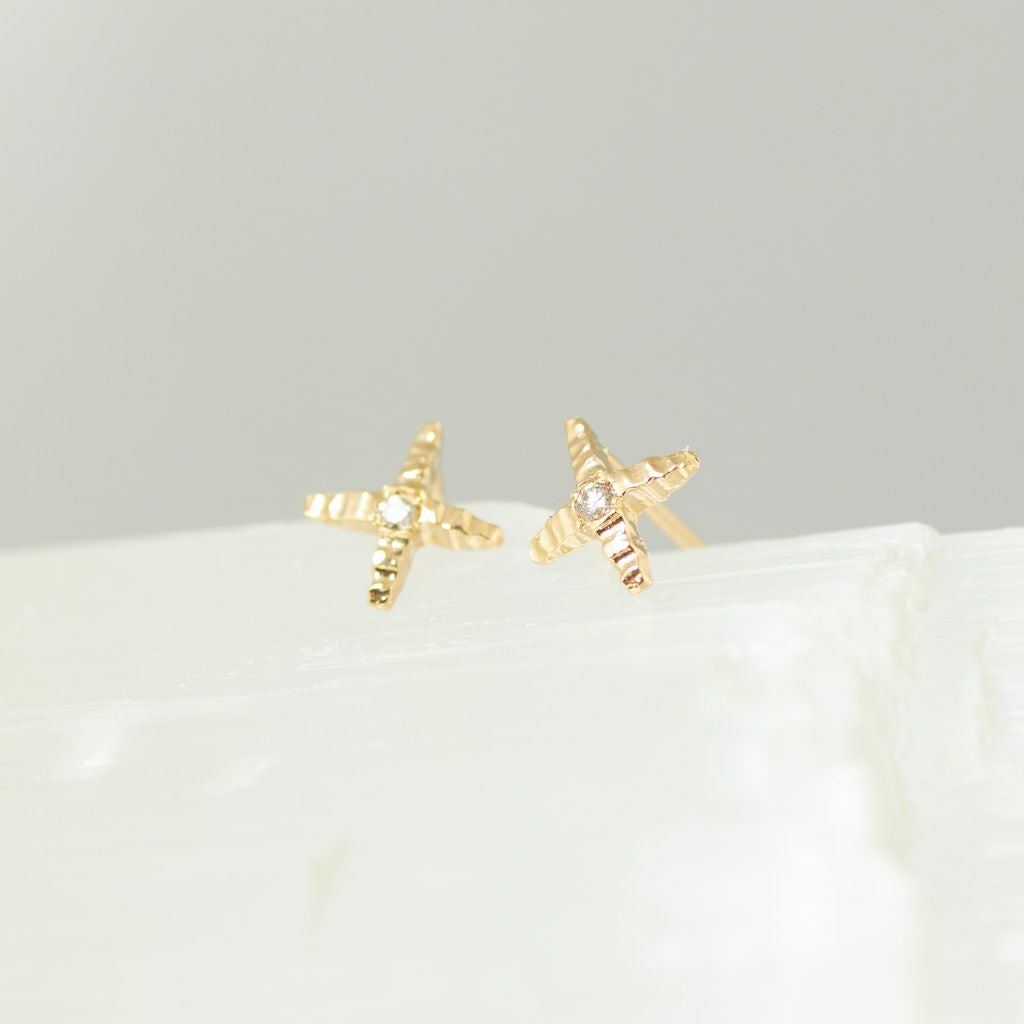 k18◎カスカ◎casuca◎ゴールド◎ピアス◎ツブツブ hacca ピアス -K18/Pt900- | CASUCA
