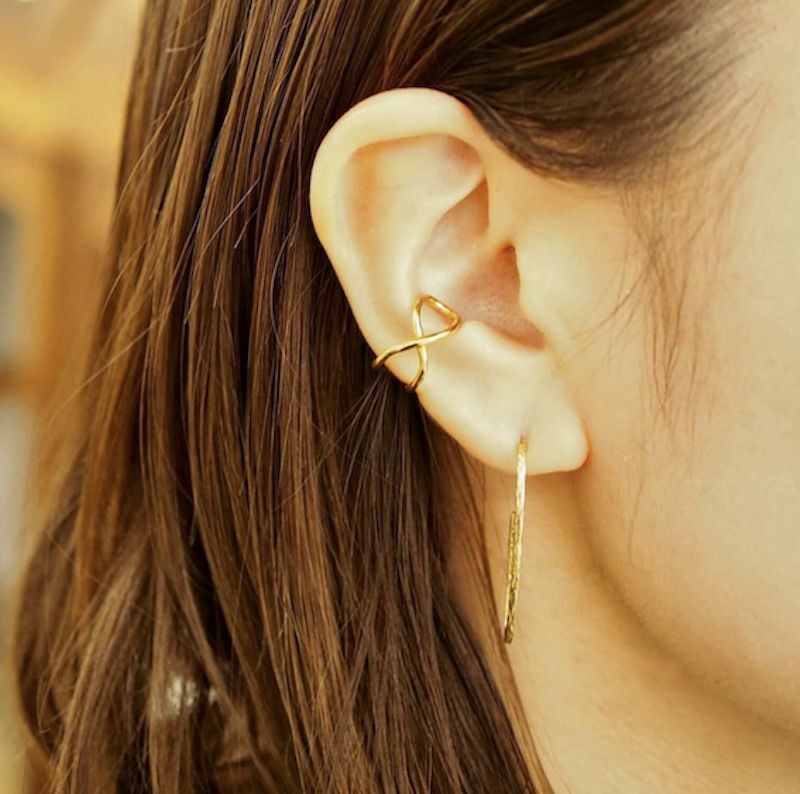 hiyasins ベーシックフープピアス -K18/Pt- | CASUCA