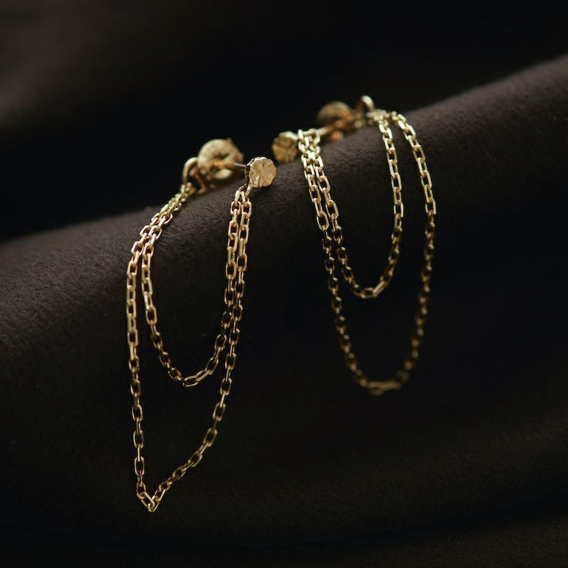 hakobe ツインズピアス -K18- | CASUCA