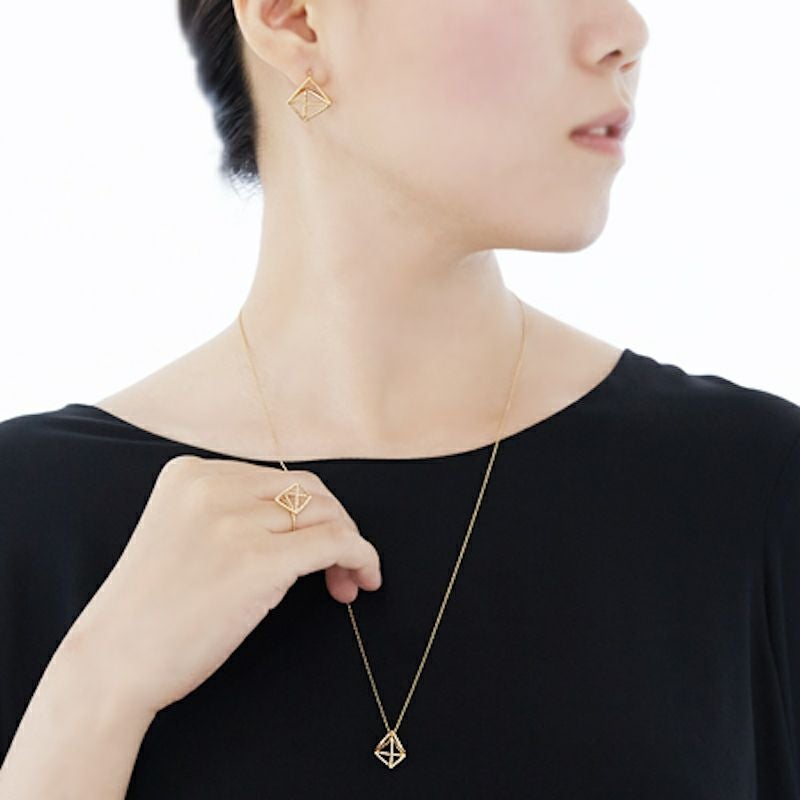 lilii ロングネックレス -K18/Pt- | CASUCA
