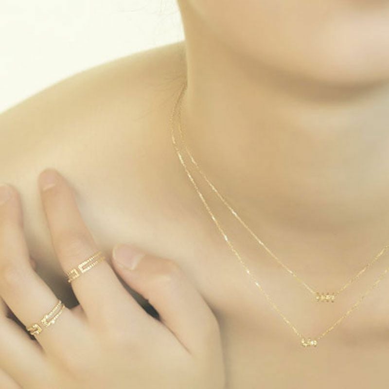 CASUCA syaga K18 ネックレス syaga ネックレス -K18/Pt- | CASUCA